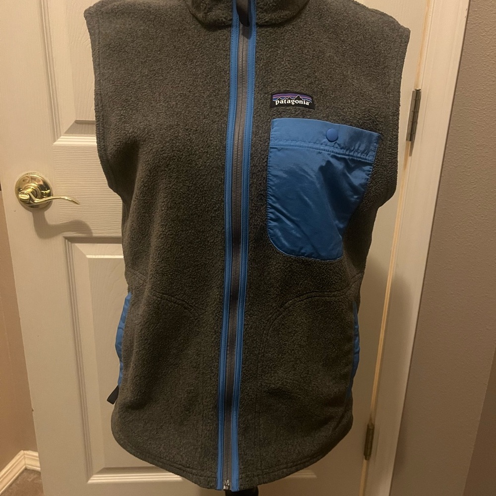 Patagonia Synchilla Gray Fleece Vest